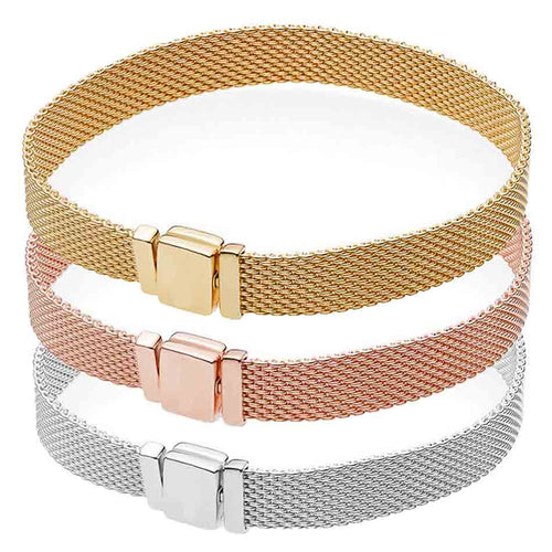 Silver Bracelet Rose