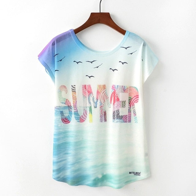 Summer Novelty Women T Shirt